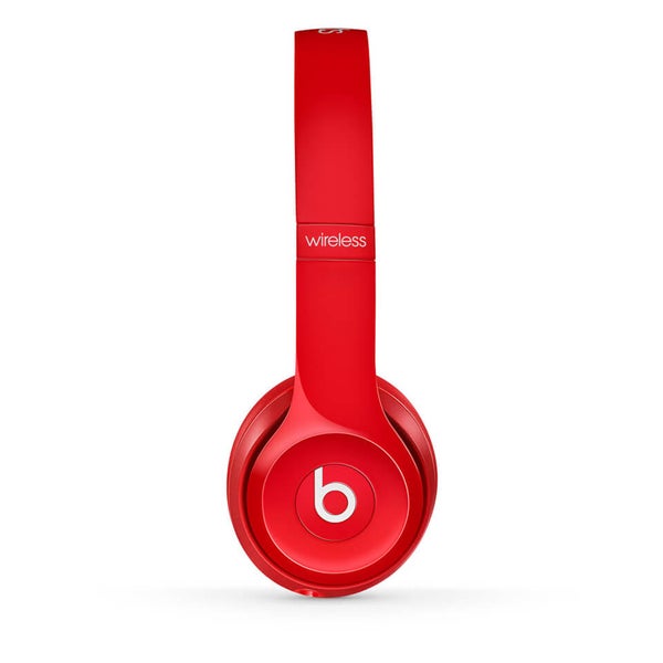 Beats by Dr. Dre: Solo2 Wireless On-Ear Headphones - Red (Manufacturer Refurbished)