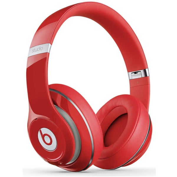 Beats by Dr. Dre: Studio 2.0 Noise Cancelling Headphones with RemoteTalk - Red (Manufacturer Refurbished)