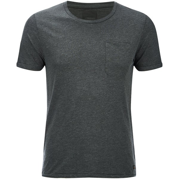 T -Shirt Produkt pour Homme Textured Core -Gris Foncé
