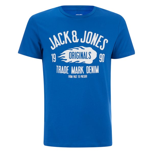 Jack & Jones Herren Originals Raffa T-Shirt - Classic Blau