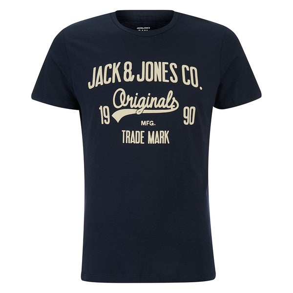 Jack & Jones T-Shirt Décontracté -Bleu foncé