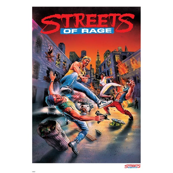 Streets of Rage Limited Edition Giclee Kunst Print - 72 uur beschikbaar