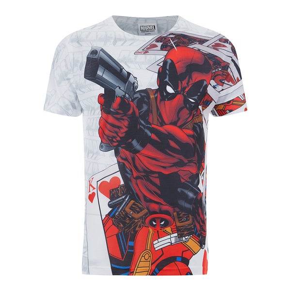 T-Shirt Marvel Deadpool -Blanc