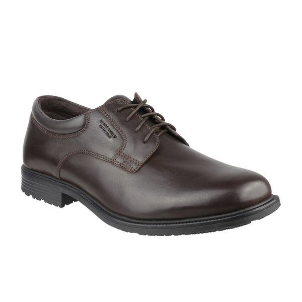 Rockport Men's Essential Details Waterproof Plain Toe Shoes - Brown