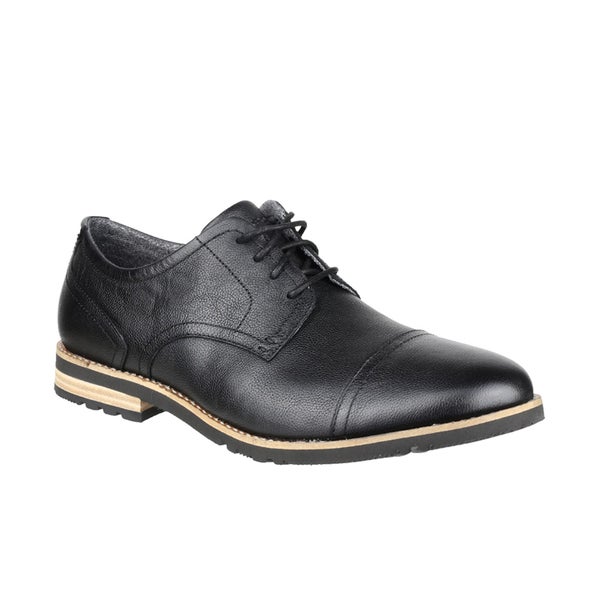 Rockport Men's Ledge Hill 2 Toe Cap Oxford Shoes - Black