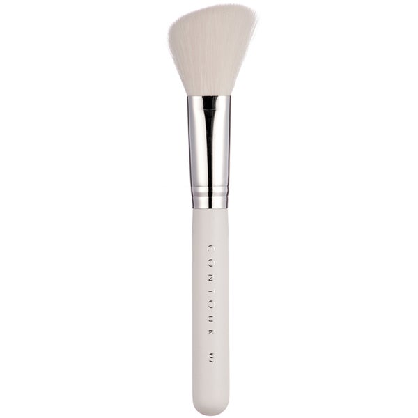 Contour Cosmetics 07 Angled Brush – Silver