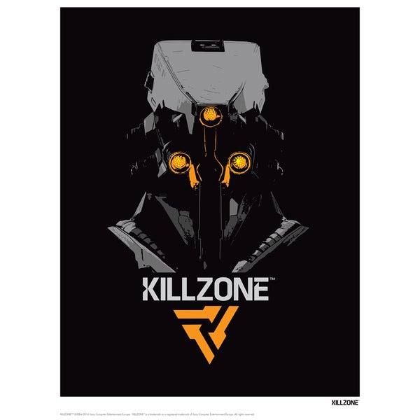 Killzone Black Art Print - 14 x 11