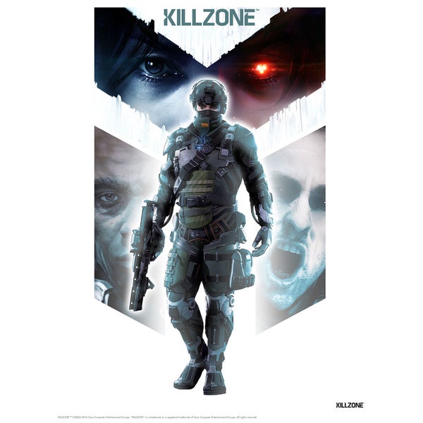 Killzone Soldier Art Print - 14 x 11