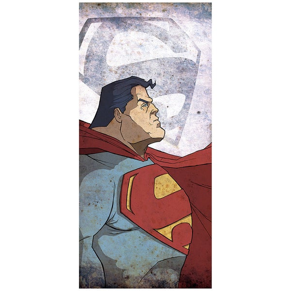 Kal-El Superman Inspired Fine Art Print - 16.5" x 9.7"