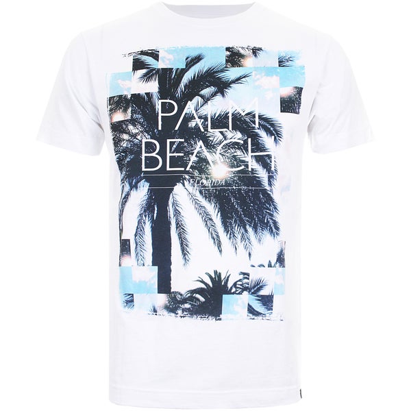 T -Shirt Coton Soul pour Homme Palm Beach -Blanc