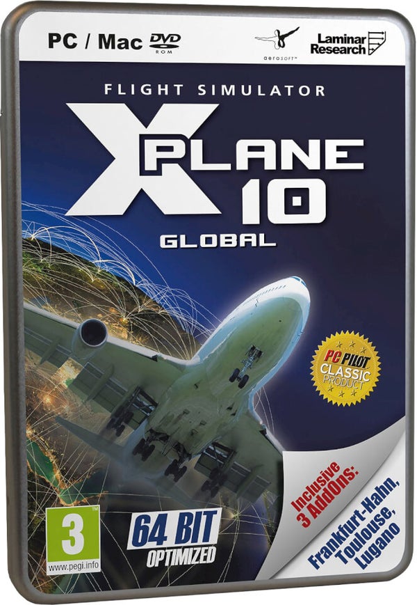 X-Plane 10 Global 64-Bit Best Of with DLC