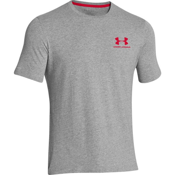 Under Armour Men's Sportstyle Left Chest Logo T-Shirt - Grey