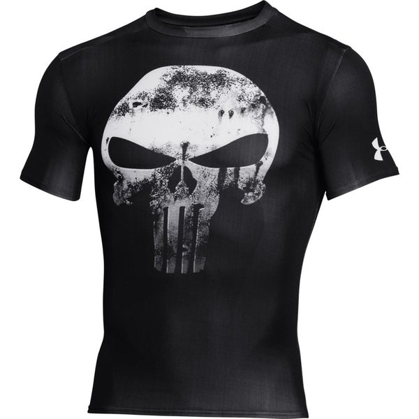 Under Armour Men's Alter Ego Short Sleeve Compression T-Shirt - Black | ProBikeKit UK