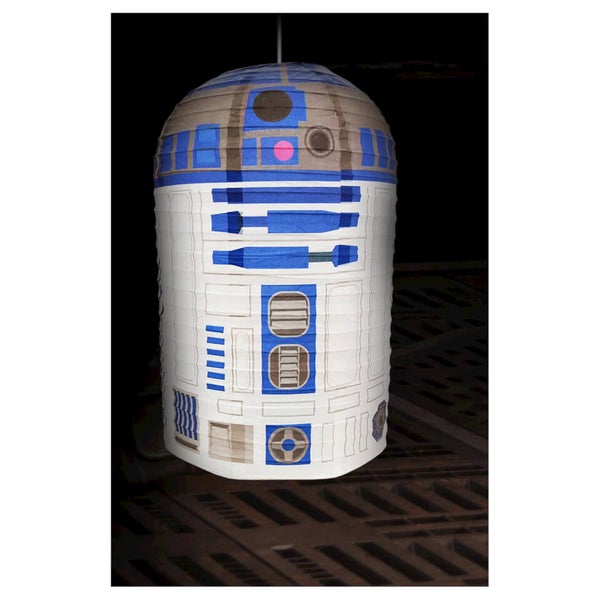 Star Wars R2-D2 Paper Shade - White/Blue
