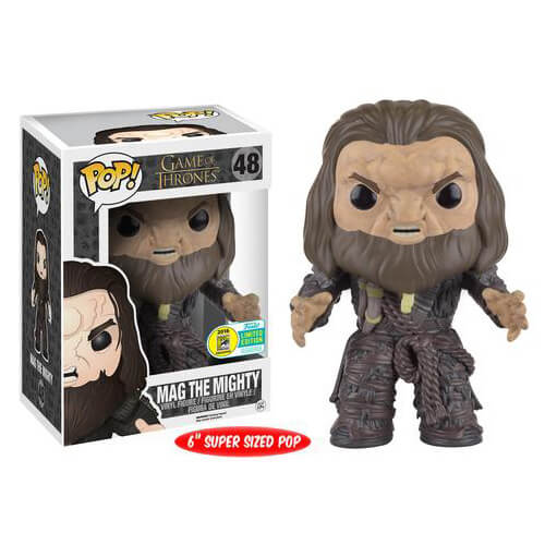 Game Of Thrones Mag The Mighty Super Sized Pop! Vinyl Figur SDCC 2016 Exclusive