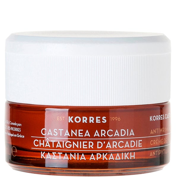 Crème de jour raffermissante et anti-rides pour peaux normales à mixtes Castanea Arcadia de KORRES 40ml