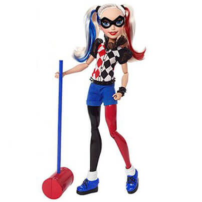 DC Super Hero Girls Harley Quinn 12 Inch Action Doll Toys - Zavvi UK