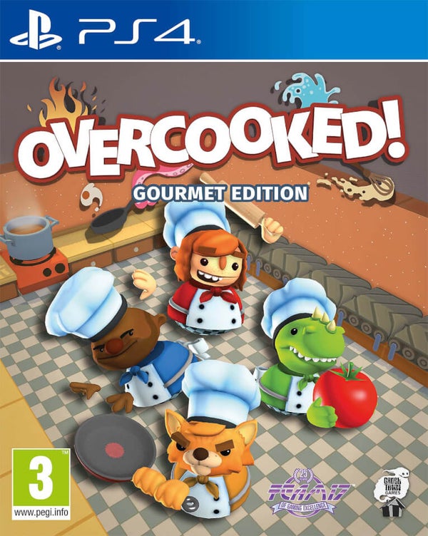 Overcooked Gourmet Edition PS4 Zavvi UK