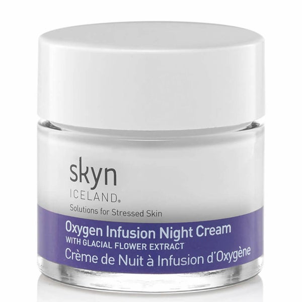 skyn ICELAND Oxygen Infusion Night Cream with Glacial Flower Extract (1