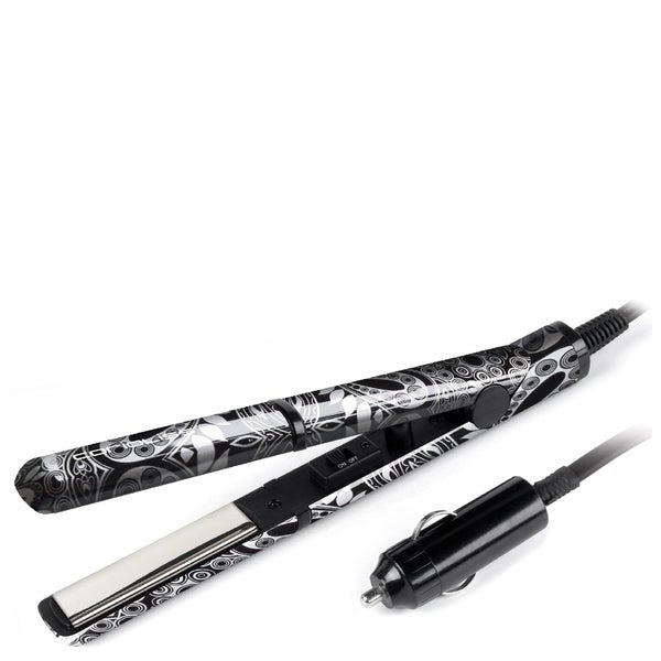 Corioliss Travel GoGo Silver Paisley Hair Straighteners LOOKFANTASTIC