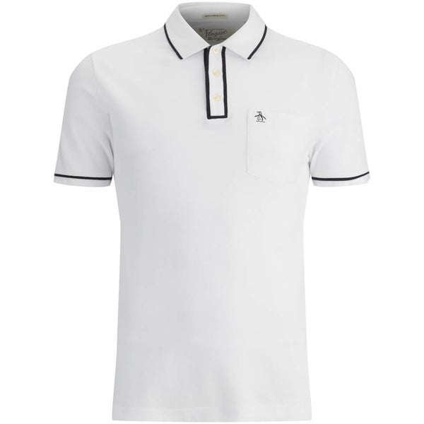 メンズウェア Penguin by Golfickers POLO SHIRTS White Original-Penguin-Golf-Heritage