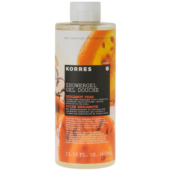 KORRES Bergamot Pear Shower Gel 룩판타스틱 코리아 해외직구