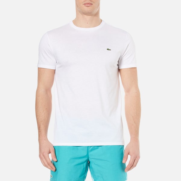 Lacoste mens shop white t shirt