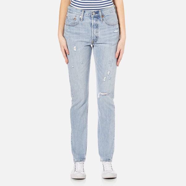 Levi's Women's 501 Skinny Jeans - Clear Minds - Free UK Delivery Available