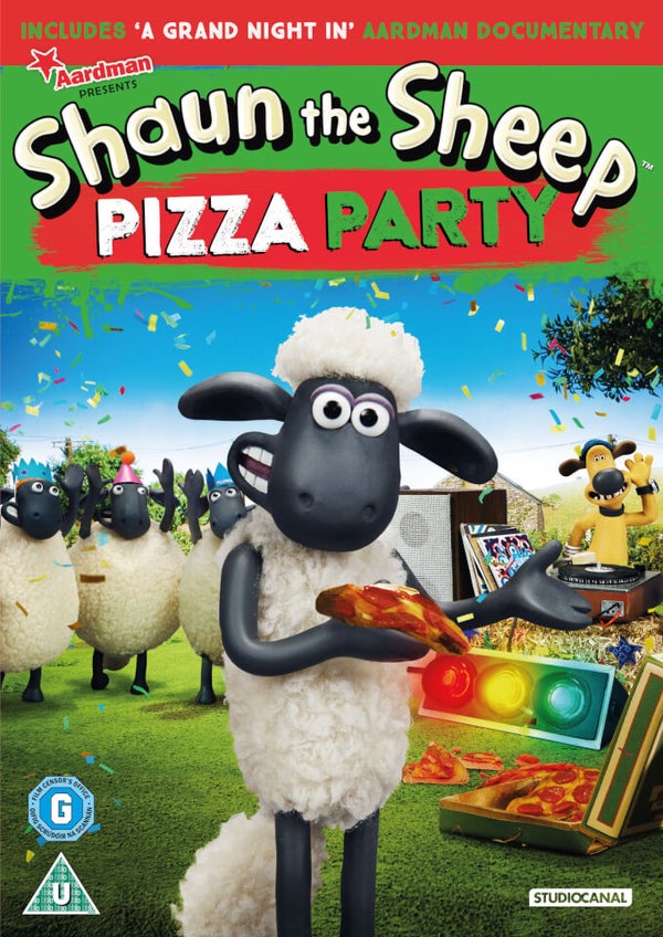 Shaun the sheep pizza party dvd zavvi uk