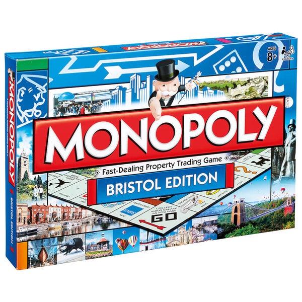 Monopoly Board Game Bristol Edition Toys Zavvi UK