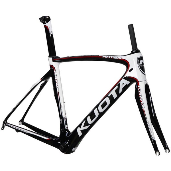 Kuota Kryon Carbon Frameset White Red ProBikeKit