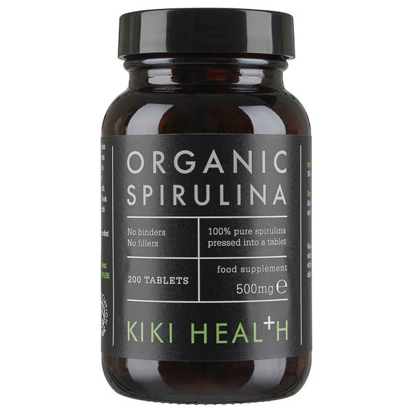 KIKI Health compresse di alga spirulina biologica (200 compresse