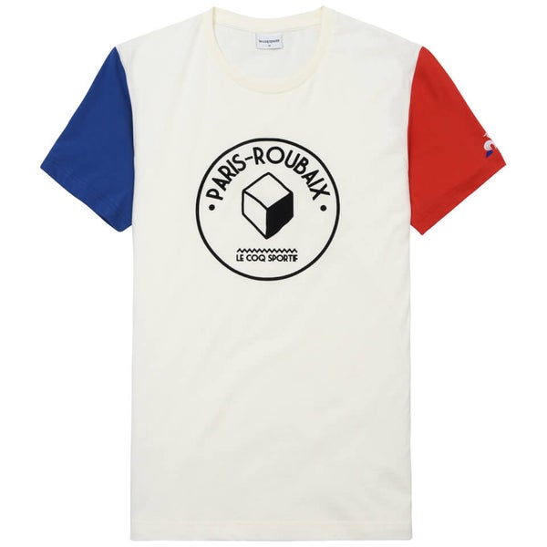 Le Coq Sportif Paris Roubaix T Shirt White