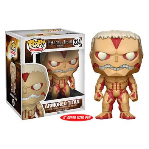 Attack On Titan Armored Titan 6 Inch Funko Pop Vinyl Pop In A Box Us