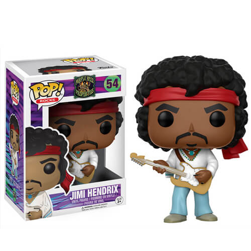 Pop! Rocks Jimi Hendrix Woodstock Pop! Vinyl Figure Merchandise