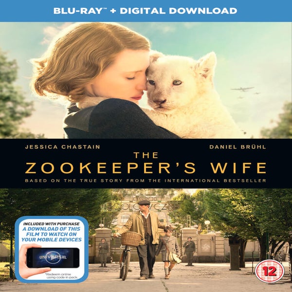 The Zookeeper's Wife (Includes Digital Download) Blu-ray - Zavvi UK