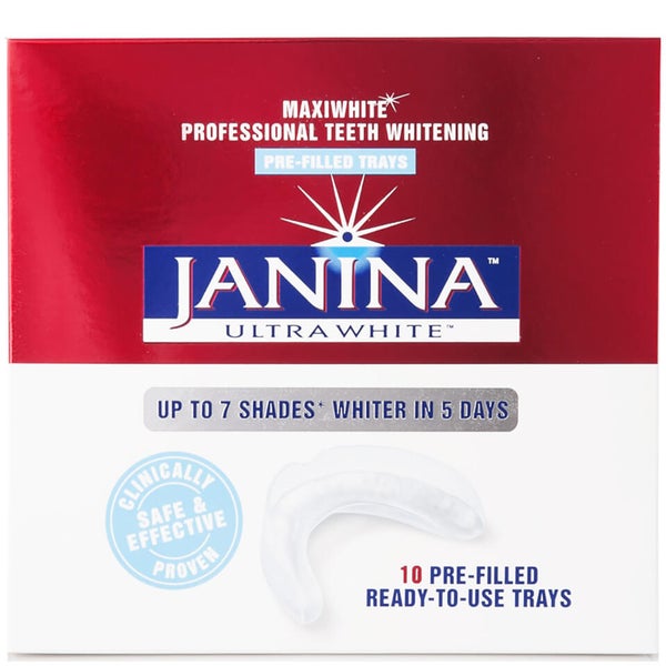 Janina Maxiwhite Teeth Whitening PreFilled Trays (10 Trays