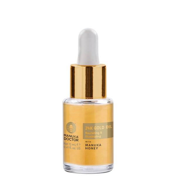 Manuka Doctor 24K Gold & Manuka Honey Face Oil 12ml allbeauty