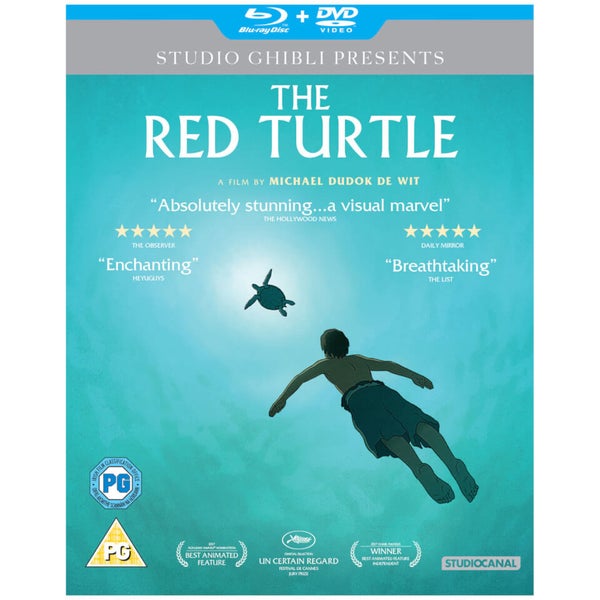 The Red Turtle - Doubleplay Blu-ray - Zavvi UK