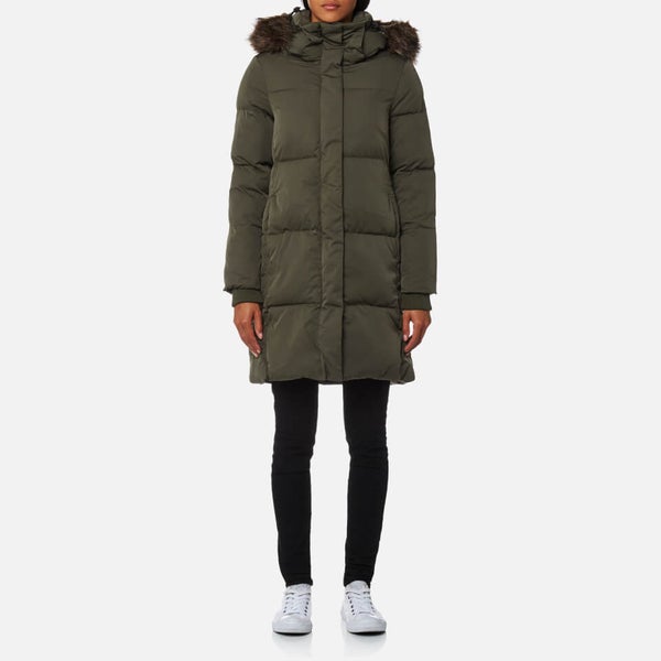 Superdry Women s Cocoon Parka Khaki TheHut