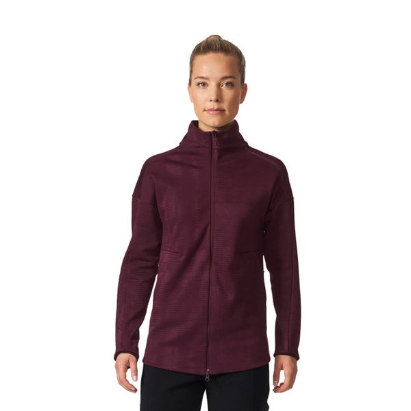 adidas Women s ZNE Pulse Cover Up Top Purple ProBikeKit