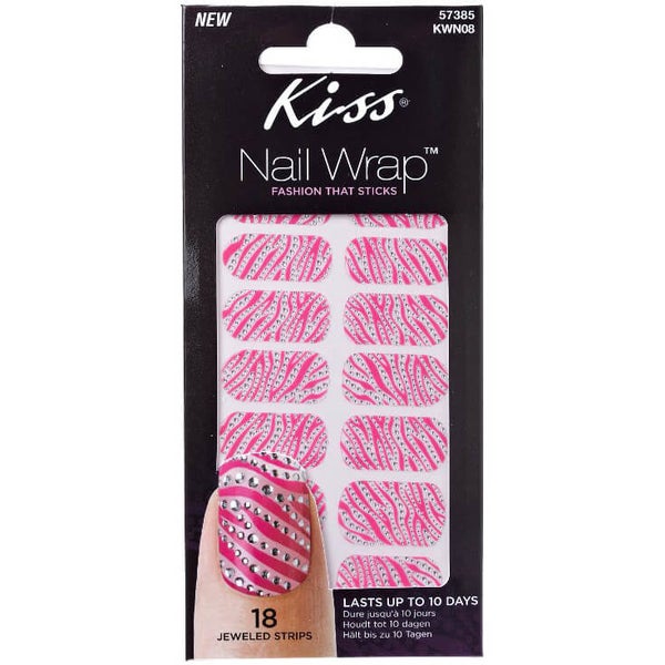 Kiss Nail Wrap Stickers GLOSSYBOX IE
