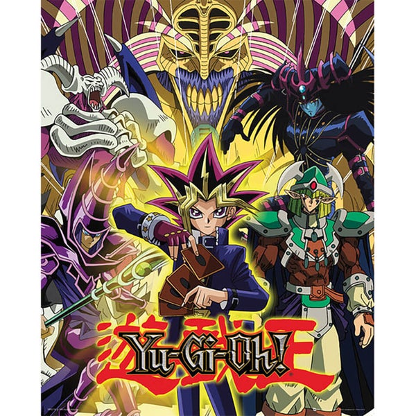 YuGiOh! Yugi and Monsters 40 x 50cm Mini Poster Merchandise Zavvi UK