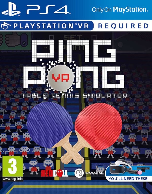 Ping VR: Table Simulator PS4 Zavvi España