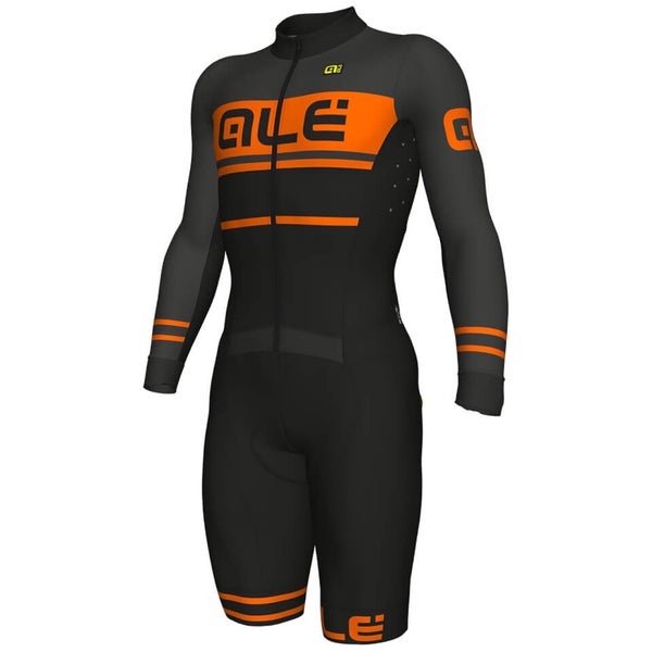 Al R EV1 Fango Cyclocross Skinsuit Black Orange ProBikeKit