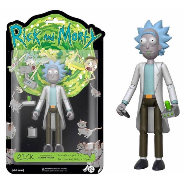 Ricb and Morty フィギュアセット Articulated Action Figure: Rick and Morty - Rick Merchandise