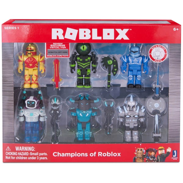 Roblox action figure Champions of Roblox Korblox Deathspeaker blue armor  knight!