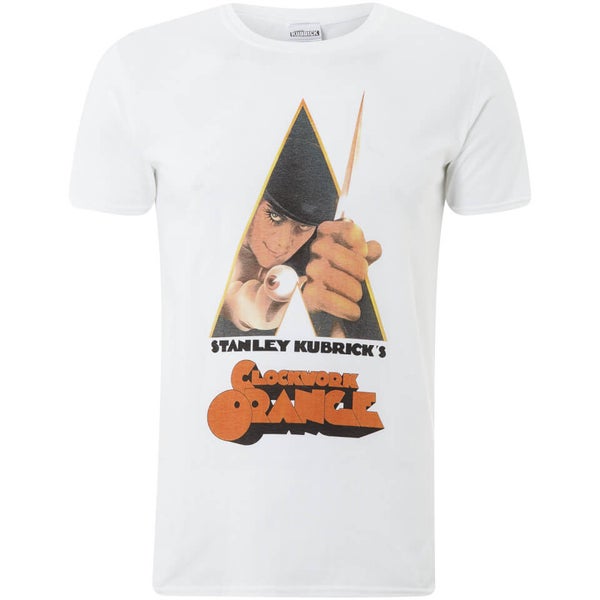 A Clockwork Orange Men's Knife TShirt White Merchandise Zavvi UK