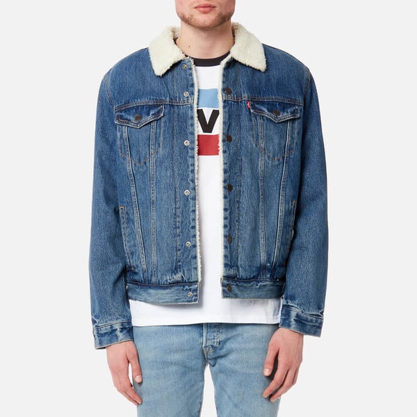 Sherpa trucker jacket needle park online