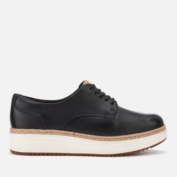 Clarks teadale rhea black leather online